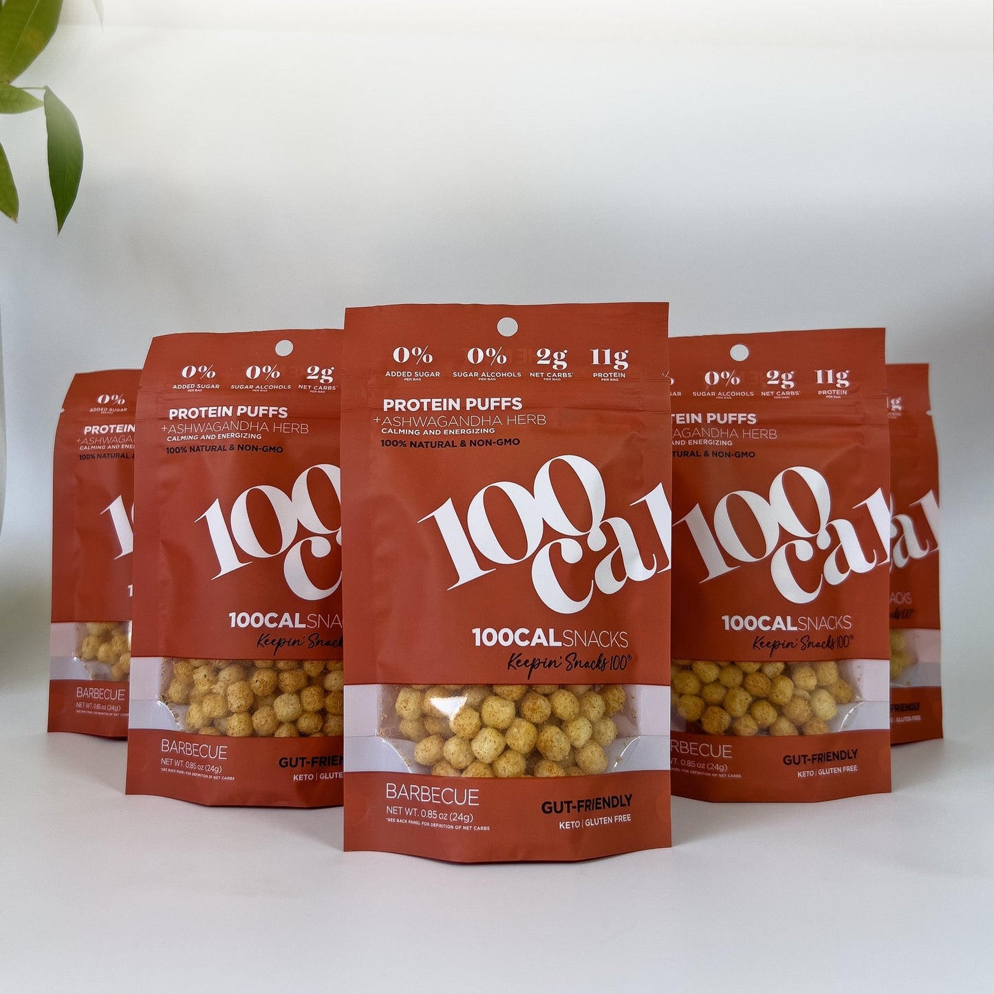 BBQ Protein Puffs - 100calsnacks
