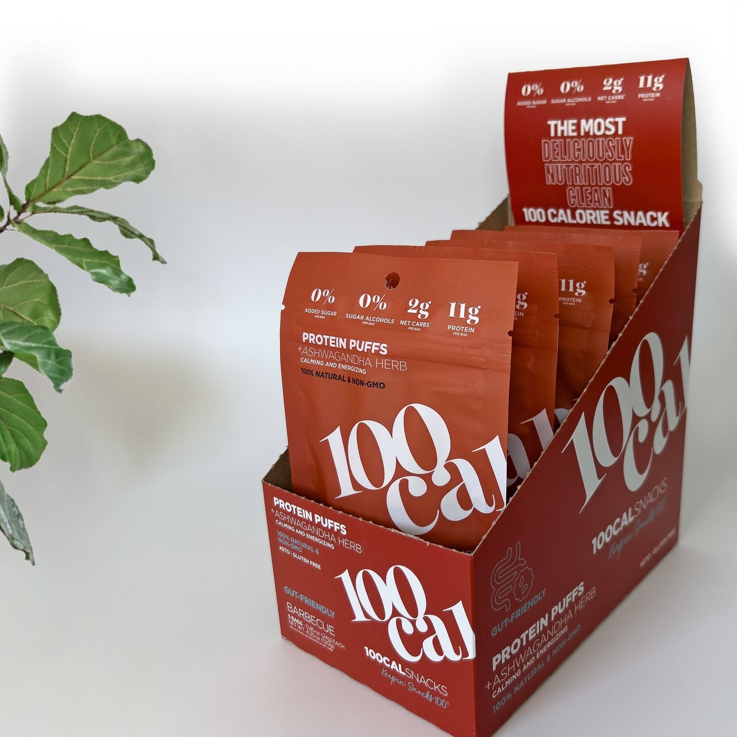 BBQ Protein Puffs - 100calsnacks