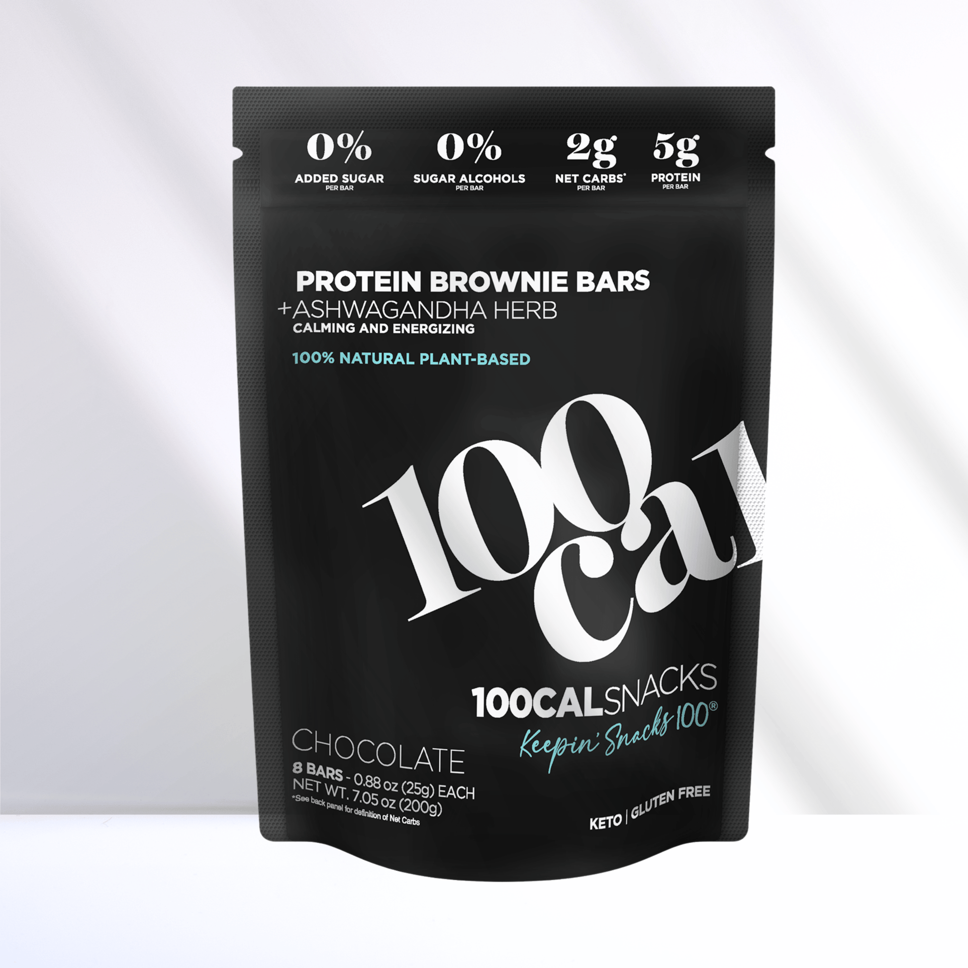 Chocolate Brownie Protein Bars - 100calsnacks