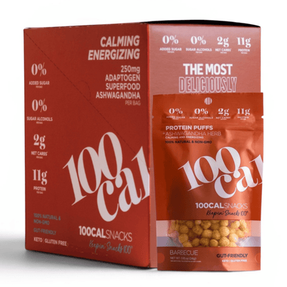 BBQ Protein Puffs - 100calsnacks