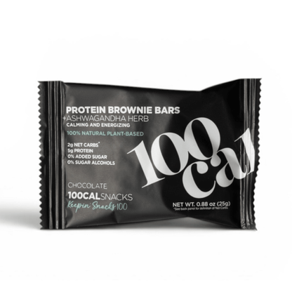 Chocolate Brownie Protein Bars - 100calsnacks
