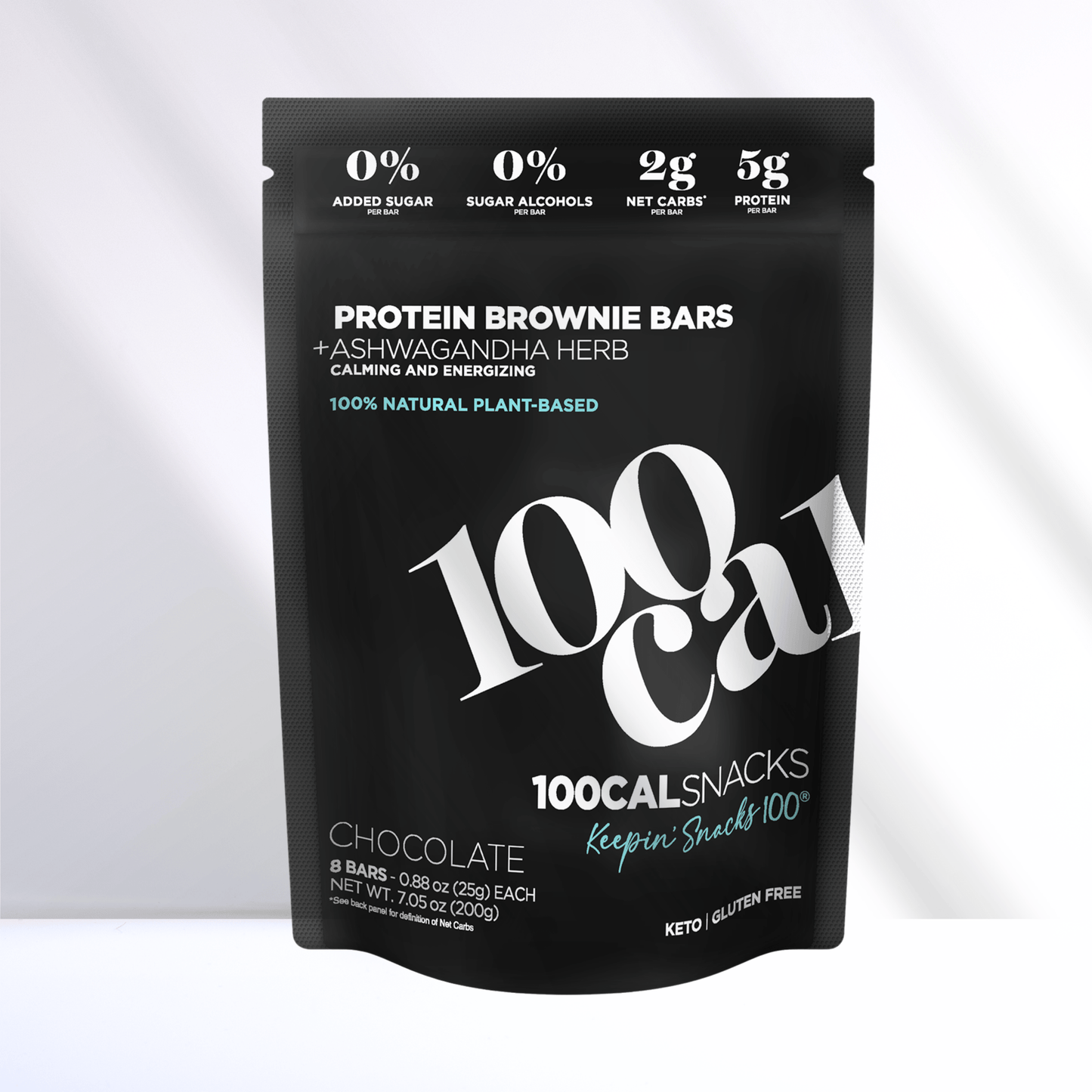 Chocolate Brownie Protein Bars - 100calsnacks